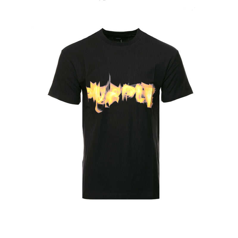 Purple Brand Textured Jersey Inferno Black Beauty Men's Tee - SIZE Boutique