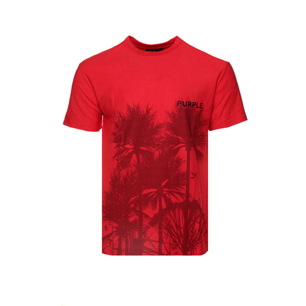 Purple Brand "Palms" High-Risk Red Men's SS Tee - SIZE Boutique
