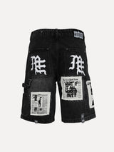 ShopSizeUSA AI Shorts Black Back Wide Thumbnail at SIZE Boutique