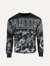 Mixed Emotions Astro Men's LS Black Tee - SIZE Boutique