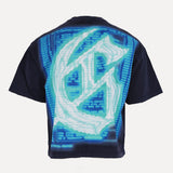 Godspeed Aura Farm Men's Navy Box SS T-Shirt - SIZE Boutique 