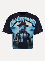 Godspeed Aura Farm T-Shirt Navy at SIZE Boutique