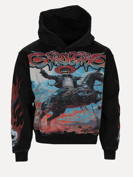 Godspeed Best Western Men's Black Pullover Hoodie - SIZE Boutique