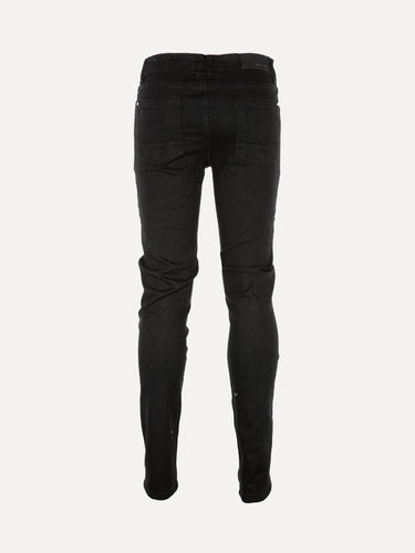 Black Denim Black Stallion Men's Skinny Jeans - SIZE Boutique