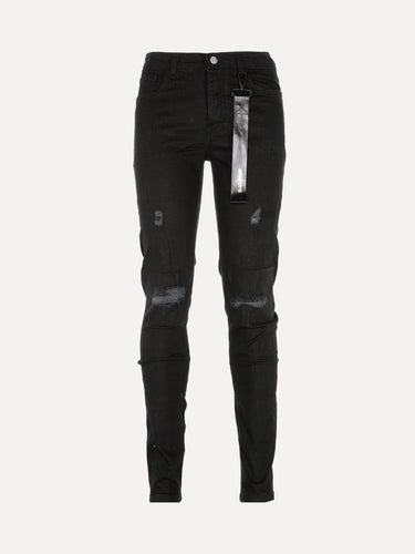 Black Denim Black Stallion Men's Skinny Jeans - SIZE Boutique
