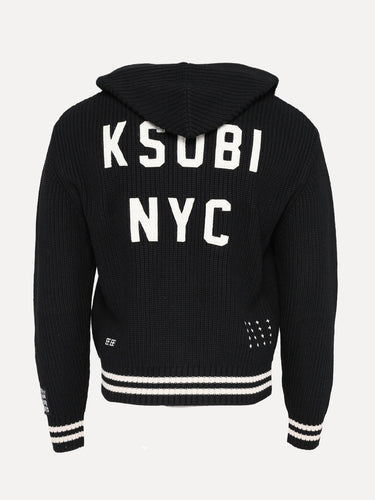 Boxer Zip Knit Hoodie - SIZE Boutique