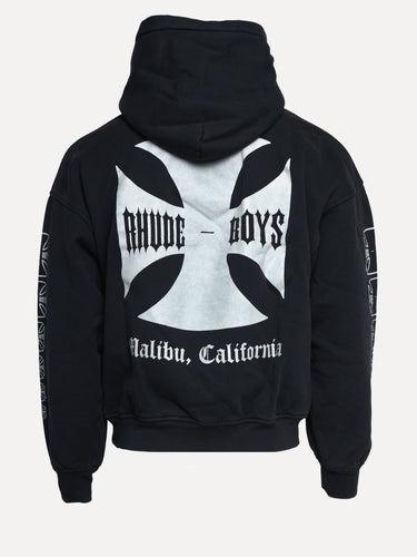 Rhude Boys Navy Pullover Hoodie - SIZE Boutique