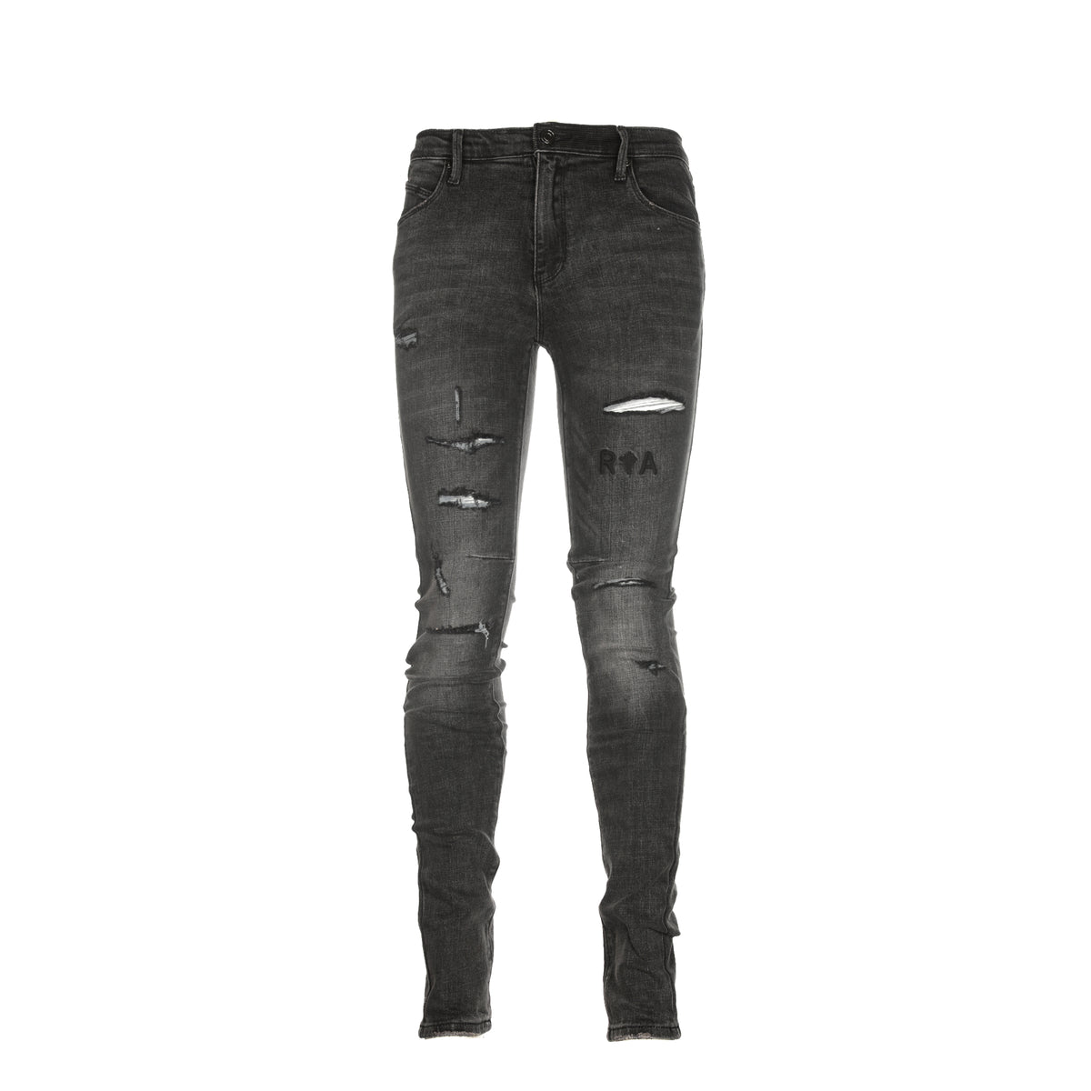 RtA Bryant Distressed Grey Men's Jeans - SIZE Boutique