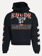 Rhude Cambridge State Champs Navy Hoodie - SIZE Boutique