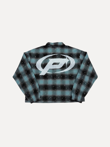 Prestige Prime Flannel Jacket Aqua