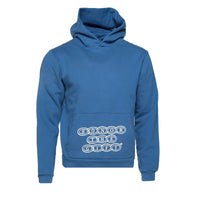 Honor the Gift "Chainlink Logo" Men's Blue Hoodie - SIZE Boutique