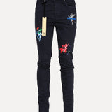 Ksubi Chitch NFT Jean Navy Front View at SIZE Boutique
