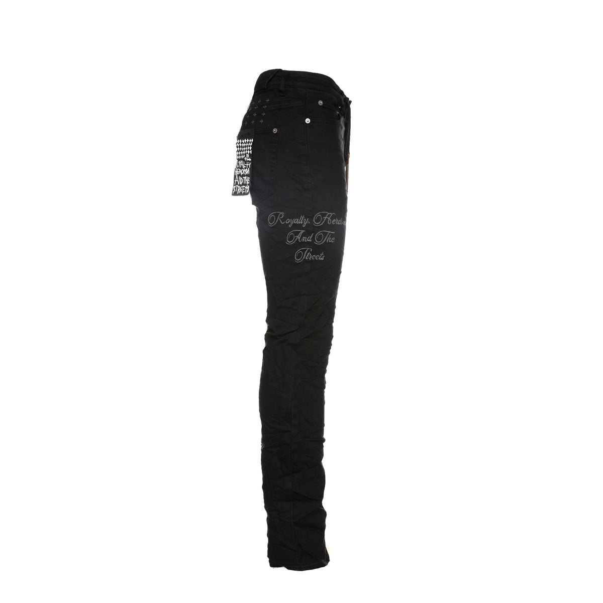 Ksubi Chitch Ghosted Locked Up Men's Black Skinny Jeans - SIZE Boutique