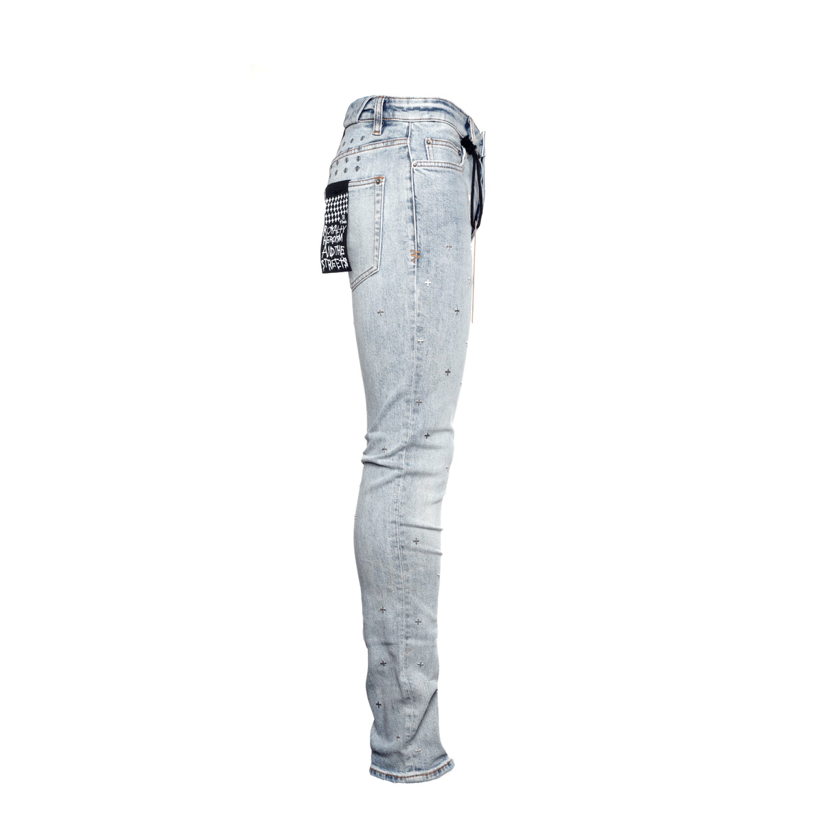 Ksubi Chitch Metalik Blue Men's Skinny Jeans - SIZE Boutique