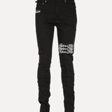 Ksubi Chitch Scripted Jean Grey Front View at SIZE Boutique