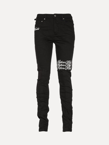 Ksubi Chitch Scripted Men's Black Skinny Jeans - SIZE Boutique