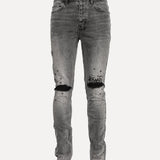 "
Ksubi Chitch Sinners Slim Fit Distressed Denim Jeans in Grey at SIZE Boutique"