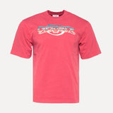 ShopSizeUSA Chrome Red Tee Red Front View at SIZE Boutique