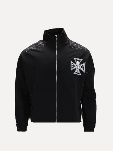 Mixed Emotions Classic Black Nylon Jacket - SIZE Boutique