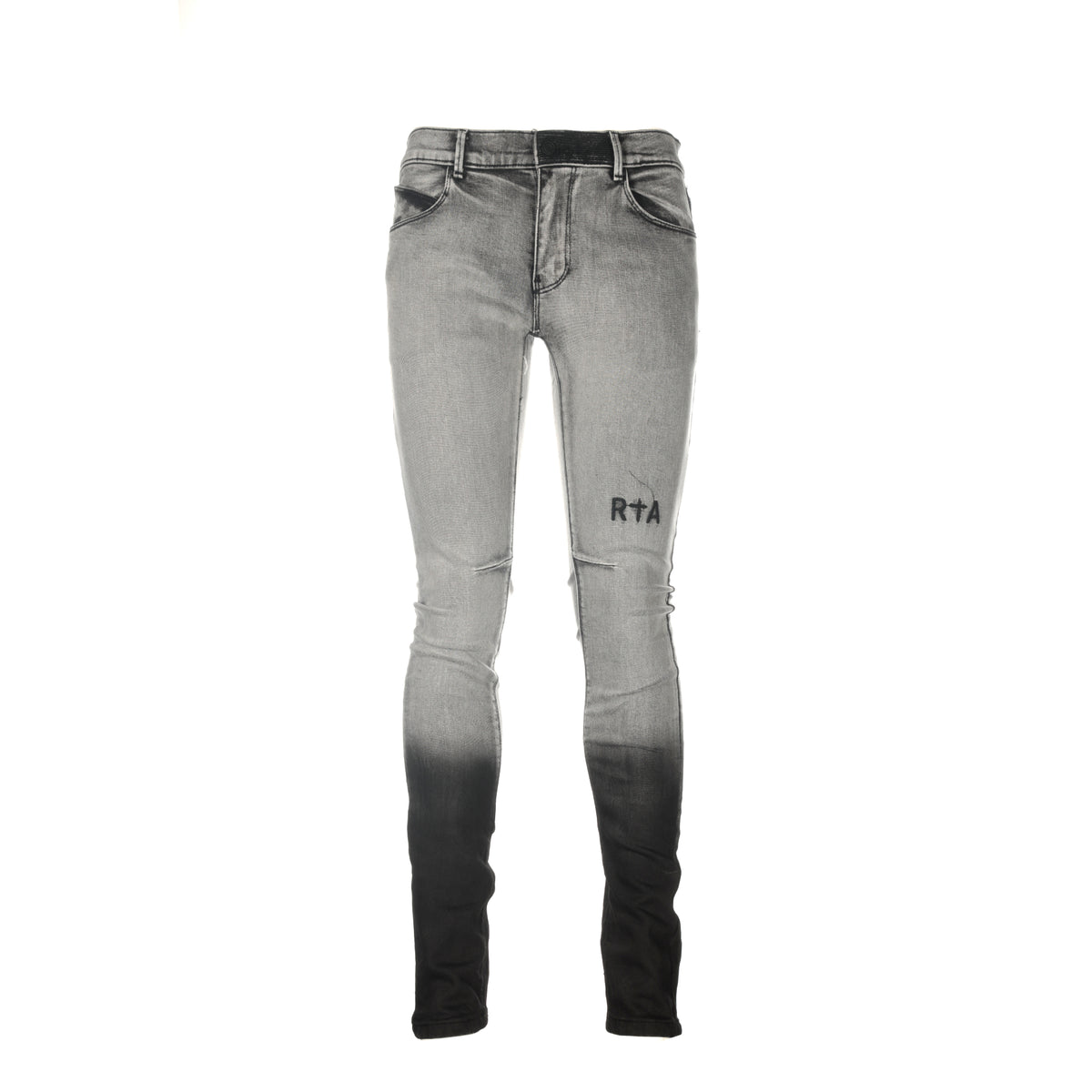 RtA Brand Clayton Men's Stone Grey Skinny Jeans - SIZE Boutique