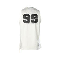 Ksubi Clubhouse Pick Up Singlet Men's White Jersey - SIZE Boutique