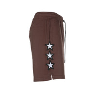 RtA "Collegiate Clyde" Men's Brown Shorts - SIZE Boutique