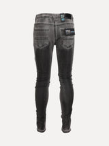 SERENDED Cosmos Men's Grey Skinny Jeans - SIZE Boutique
