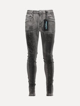 SERENDED Cosmos Men's Grey Skinny Jeans - SIZE Boutique