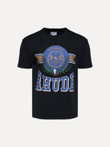 Rhude Cotswald Crest Navy SS Tee - SIZE Boutique