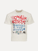 Honor the Gift Creative Activities Bone SS Graphic Tee - SIZE Boutique
