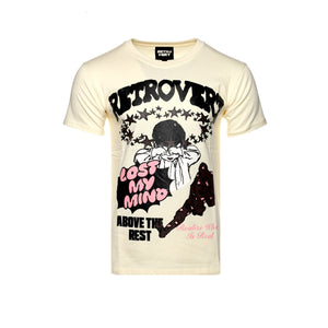 Retrovert "Cry Baby" Men's Beige / Red SS Graphic Tee