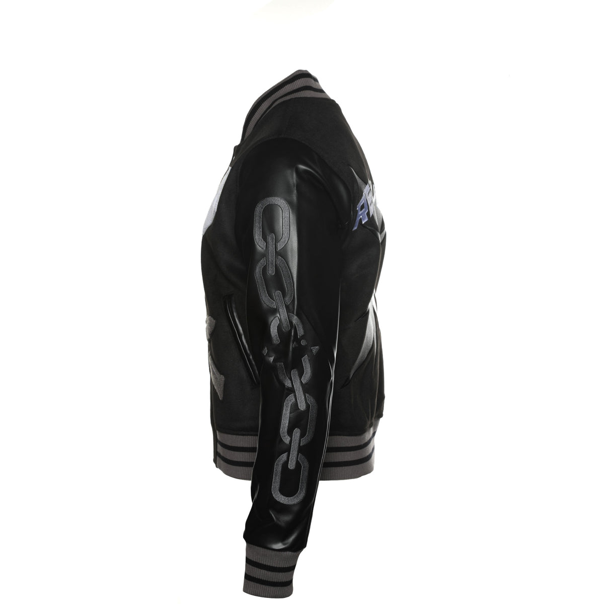 Retrovert "Darkness" Men's Varsity Jacket - SIZE Boutique