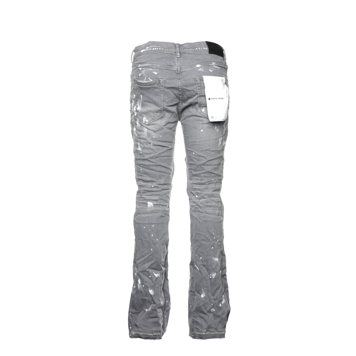 Purple Brand Double Panels Flare Men's Grey Jeans - SIZE Boutique
