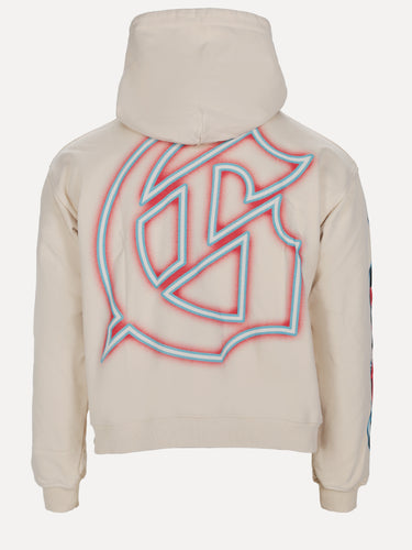 Godspeed Drive In Beige Pullover Boxed Hoodie - SIZE Boutique