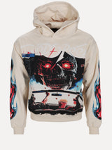 Godspeed Drive In Beige Pullover Boxed Hoodie - SIZE Boutique