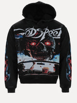 Godspeed Drive In Black Pullover Boxed Hoodie - SIZE Boutique