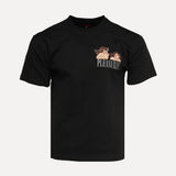 ShopSizeUSA Dynamic Tee Black Front View at SIZE Boutique