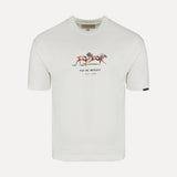 Pas De Monaco Equestrian SS Tee White Front View at SIZE Boutique