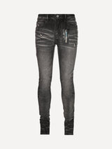 SERENEDE "Fume" Men's Faded Black Skinny Jeans - SIZE Butique