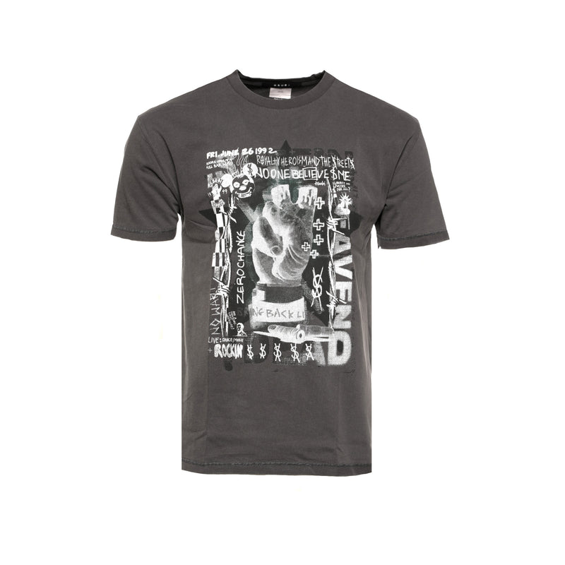 Ksubi Idol Men's Charcoal SS Tee - SIZE Boutique