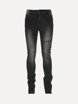 RTA Bryant nkstone Crystal Black Skinny Jeans - SIZE Boutique