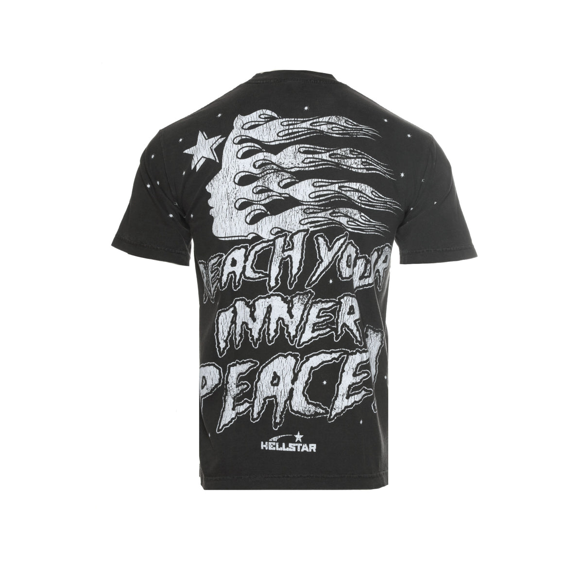 Hellstar "Inner Peace" Men's Black SS Tee - SIZE Boutique