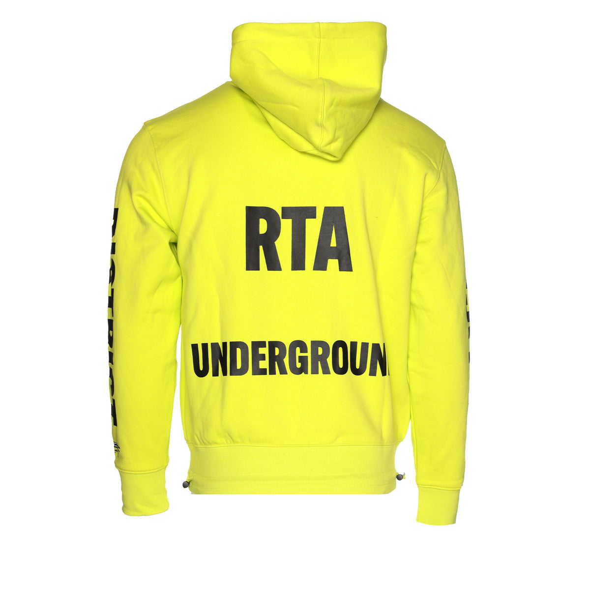 RtA Brand Jordan Underground Men's Neon Green Hoodie - SIZE Boutique