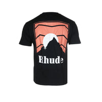 Rhude X Lamborghini Moonlight Men's Graphic SS Black Tee - SIZE Boutique