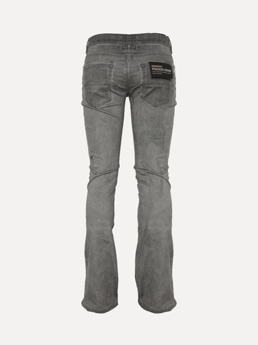 SERENEDE Lead Men's Dark Grey Stacked Men's Jeans - SIZE Boutique