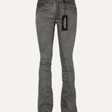 ShopSizeUSA Lead Stacked Jean Grey Front View at SIZE Boutique