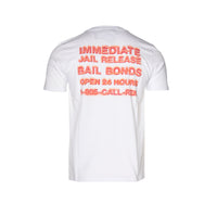 RtA Brand Liam Bail Bonds Men's SS White Tee - SIZE Boutique