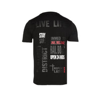 RtA Brand Liam Underground Men's Black SS Tee - SIZE Boutique