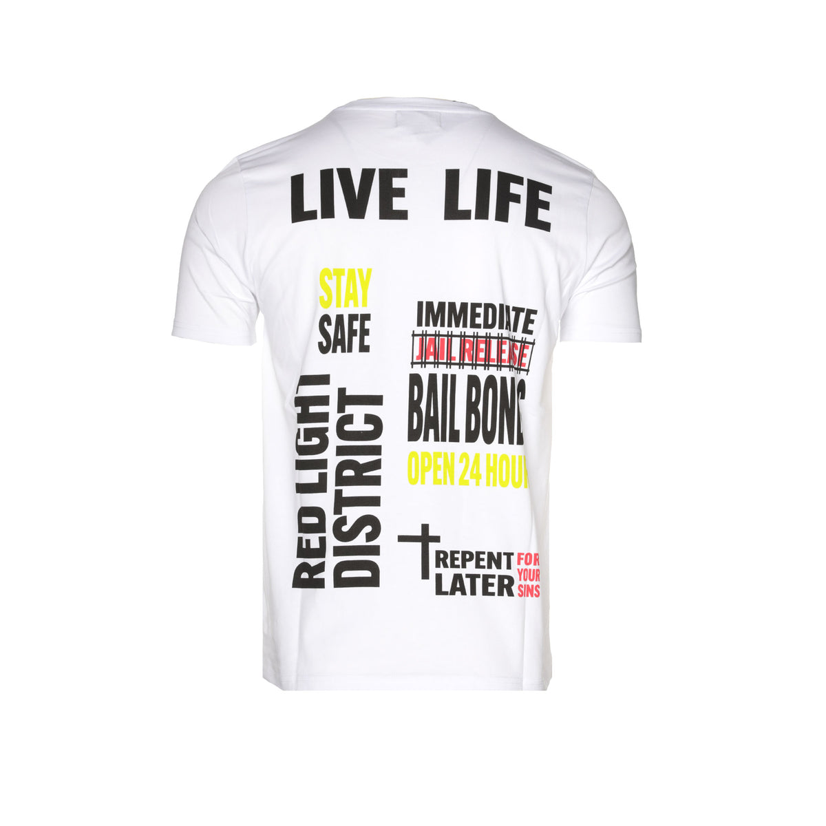 RtA Brand Liam Underground Men's White SS Tee - SIZE Boutique