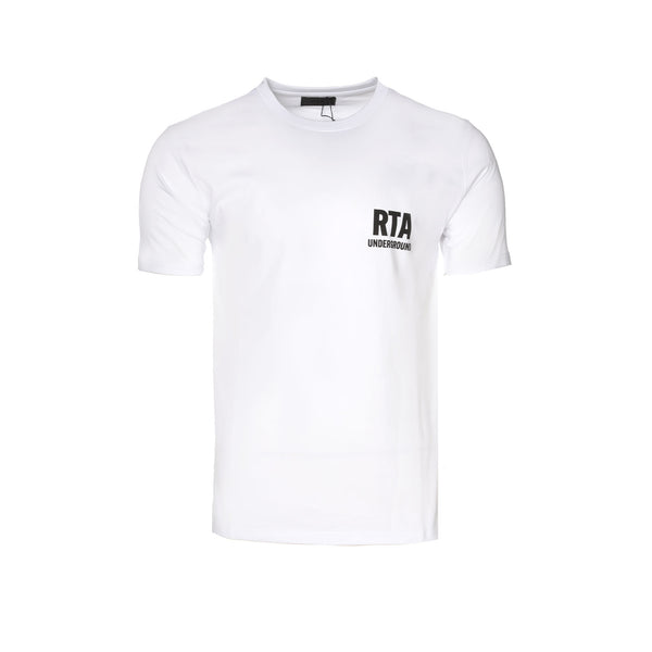 RtA Brand Liam Underground Men's White SS Tee - SIZE Boutique